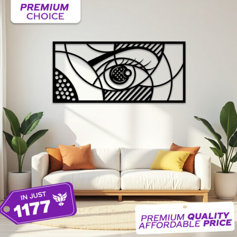 Abstract Eye Wall Art for Cool Room Decor Pakistan