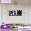 Set of 3 Tropical Leaf for Stylish Home Decor in Pakistan