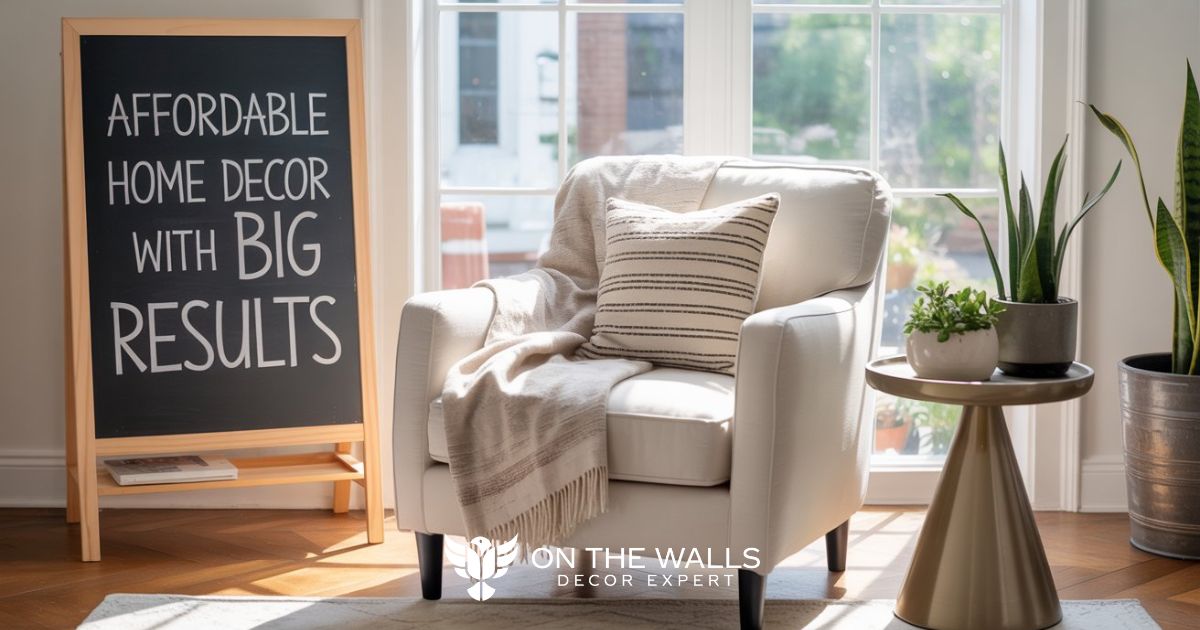 Affordable Home Decor with Big Results in pakistan by onthewall.pk