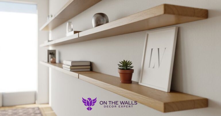 Floating Shelves Smart Storage Meets Style pakistan by onthewalls.pk
