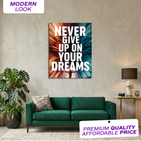 Success & Mindset Motivational Wall Frame onthewalls.pk