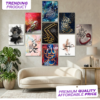 9 Piece Arabic Wall Art for Pakistani Home's onthewalls.pk