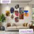 9 Piece Modern Islamic Wall Frames Set onthewalls.pk