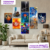Premium Islamic Wall Art Set of 9 onthewalls.pk