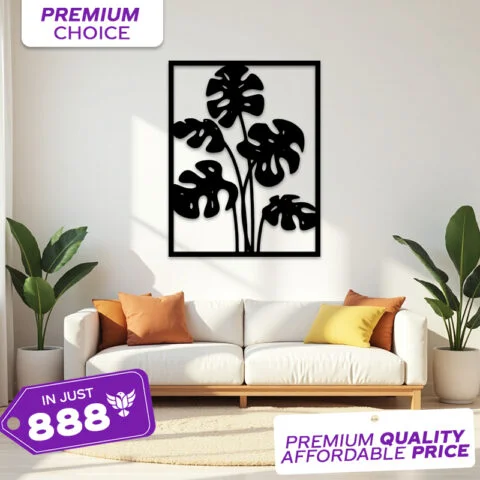 Tropical Leaf Wall Art Premium Leaf Wall Decor Pakistan