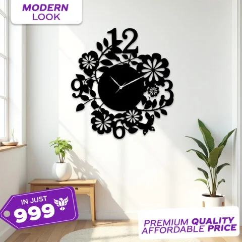Wooden Wall Clock – A Nature Inspired Decor In Pakistan